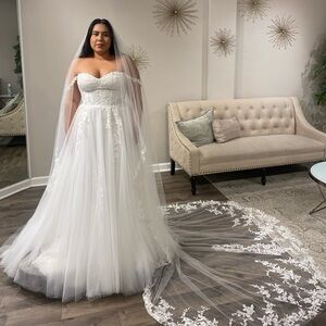 Dearly Bridal wedding dress in style Janie from the Lovely collection.